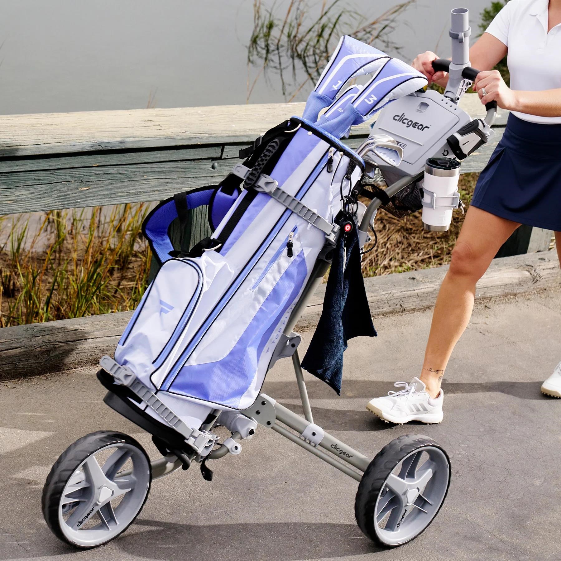 Clicgear Modell 4.5 Golf Trolley, dunkelblau