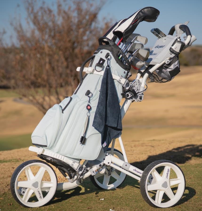 Clicgear Modell 4.5 Golf Trolley, rosa