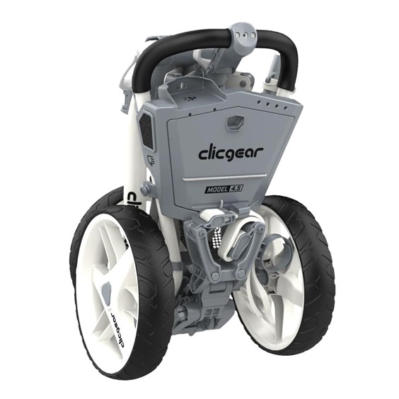 Clicgear Modell 4.5 Golf Trolley, weiss