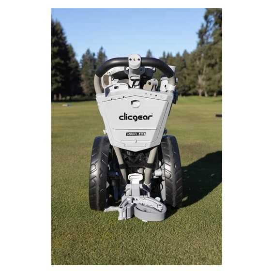 Clicgear Modell 4.5 Golf Trolley, weiss