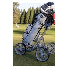 Clicgear Modell 4.5 Golf Trolley, weiss