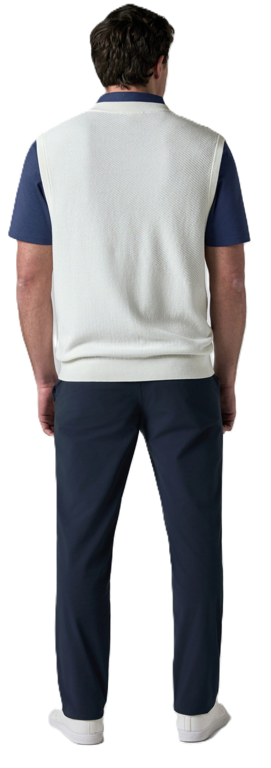 Callaway Mid Century Herren Weste, weiss