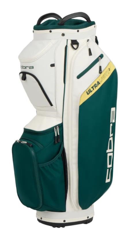 Cobra Ultralight 2 Cartbag, sugared almond/dark myrtle/sunny yellow