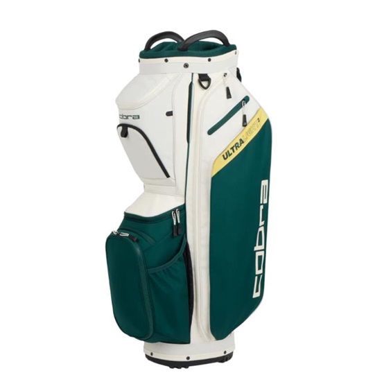 Cobra Ultralight 2 Cartbag, sugared almond/dark myrtle/sunny yellow