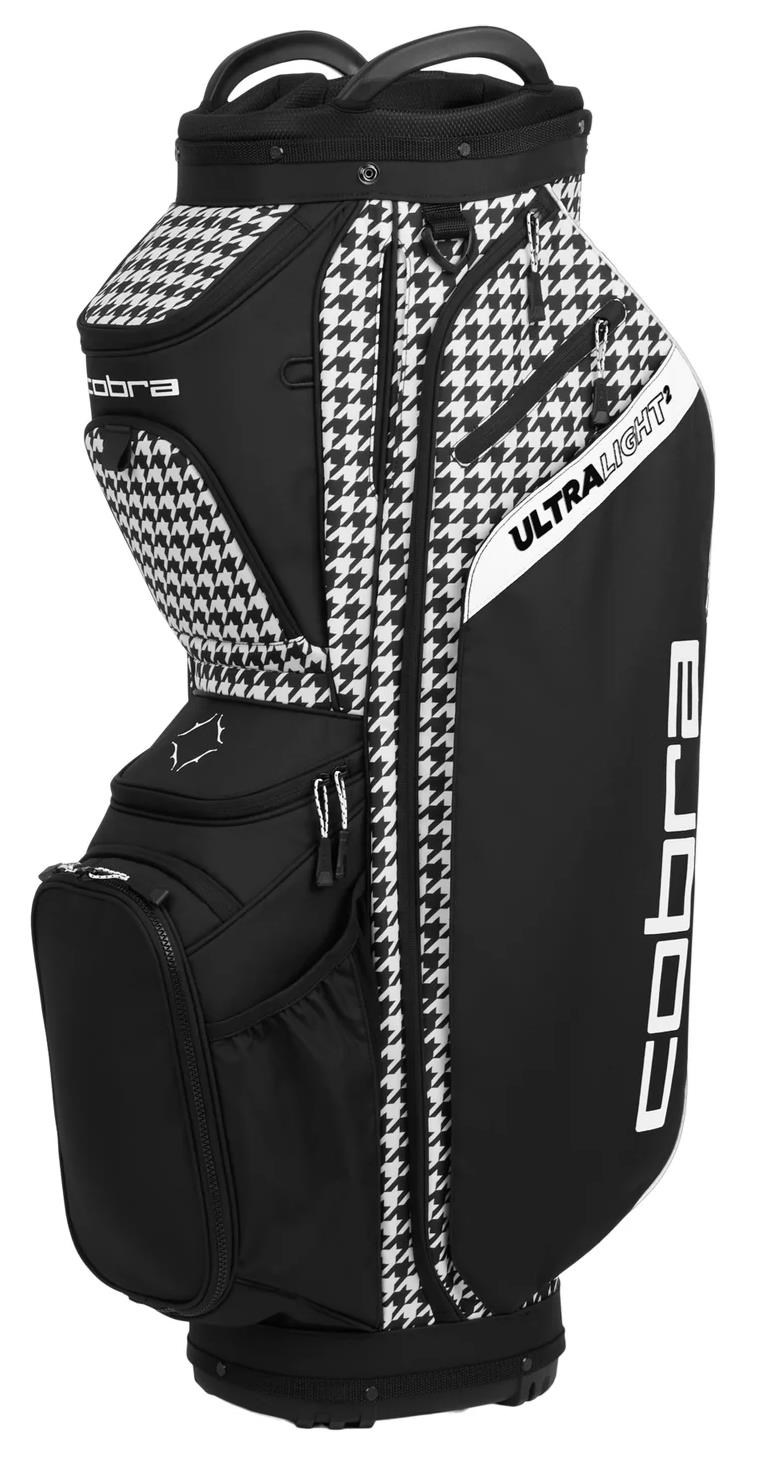 Cobra Ultralight 2 Cartbag, houndstooth/melted carmel