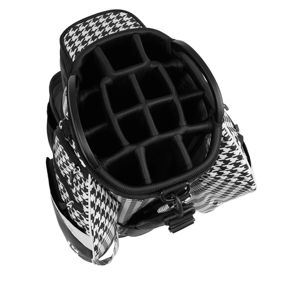 Cobra Ultralight 2 Cartbag, houndstooth/melted carmel