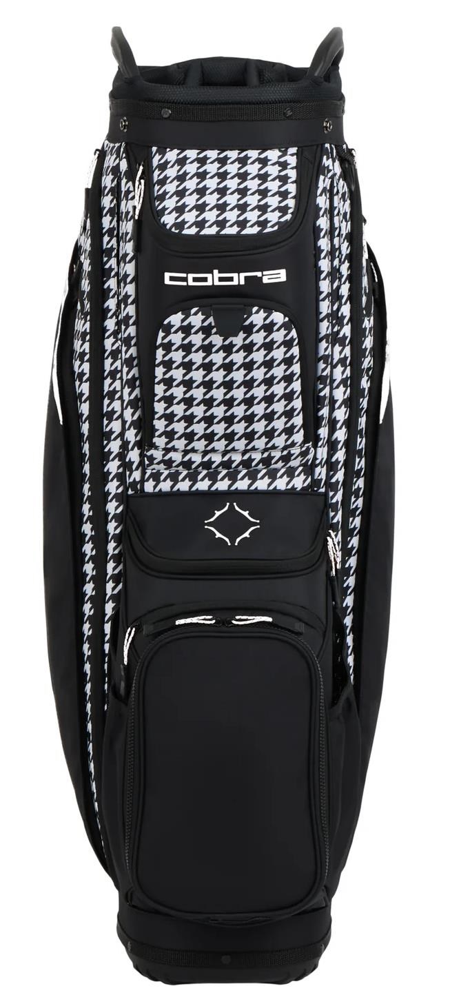 Cobra Ultralight 2 Cartbag, houndstooth/melted carmel