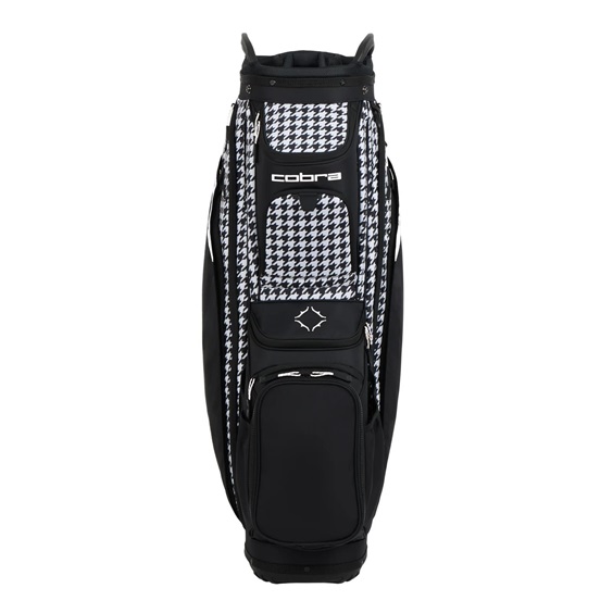 Cobra Ultralight 2 Cartbag, houndstooth/melted carmel