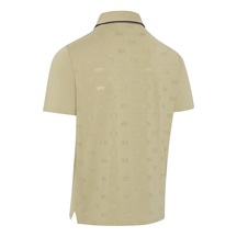 Callaway Mid Century Jacquard Poloshirt, fields of rye