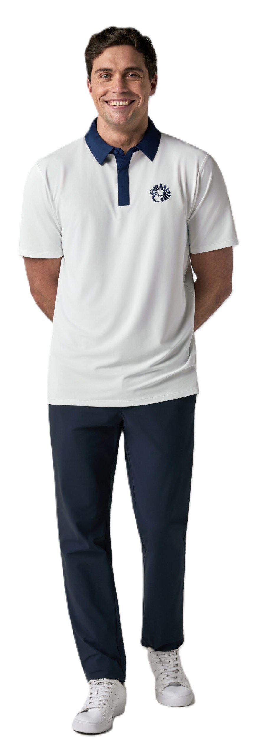 Callaway Mid Century Herren Poloshirt, weiss