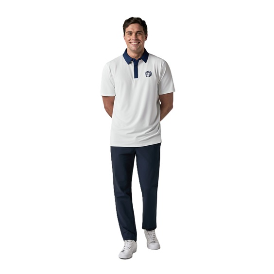 Callaway Mid Century Herren Poloshirt, weiss