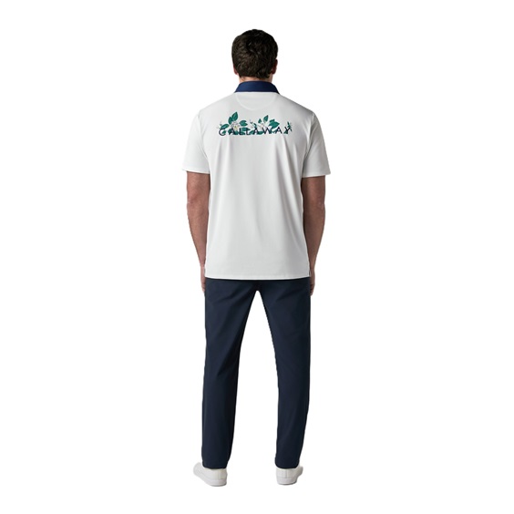 Callaway Mid Century Herren Poloshirt, weiss
