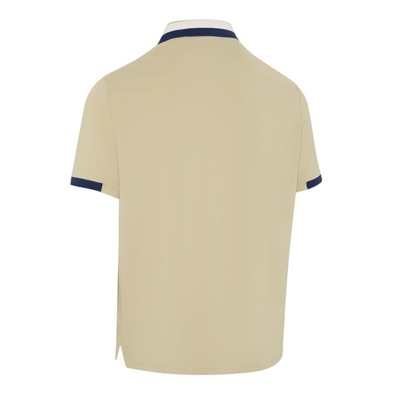 Callaway Mid Century Striped Rib Collar Herren Poloshirt, fields of rye