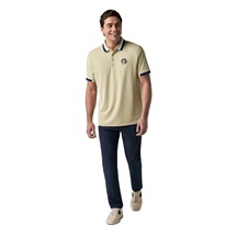 Callaway Mid Century Striped Rib Collar Herren Poloshirt, fields of rye