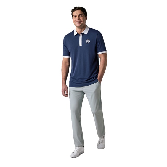 Callaway Modern Traveler Herren Poloshirt, medieval blue