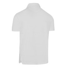 Callaway Mid Century Jacquard Poloshirt, weiss