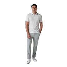 Callaway Mid Century Jacquard Poloshirt, weiss
