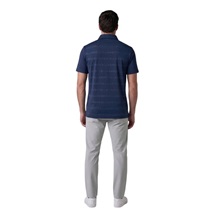 Callaway Mid Century Jacquard Poloshirt, dunkelblau