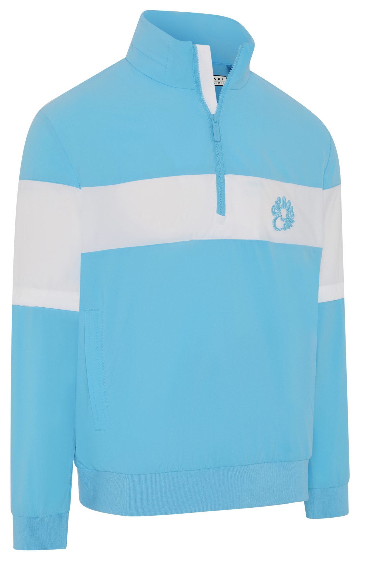 Callaway Modern Traveler Half Zip Convertible Herrenjacke, blue bossom