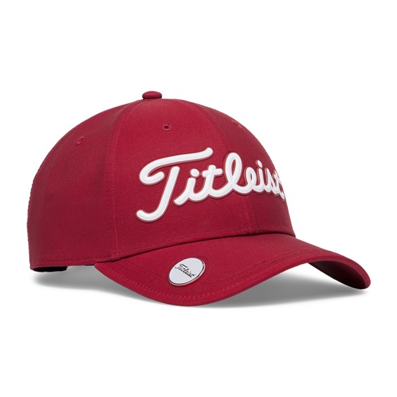 Titleist Players Ball Marker Herren Cap, crimson