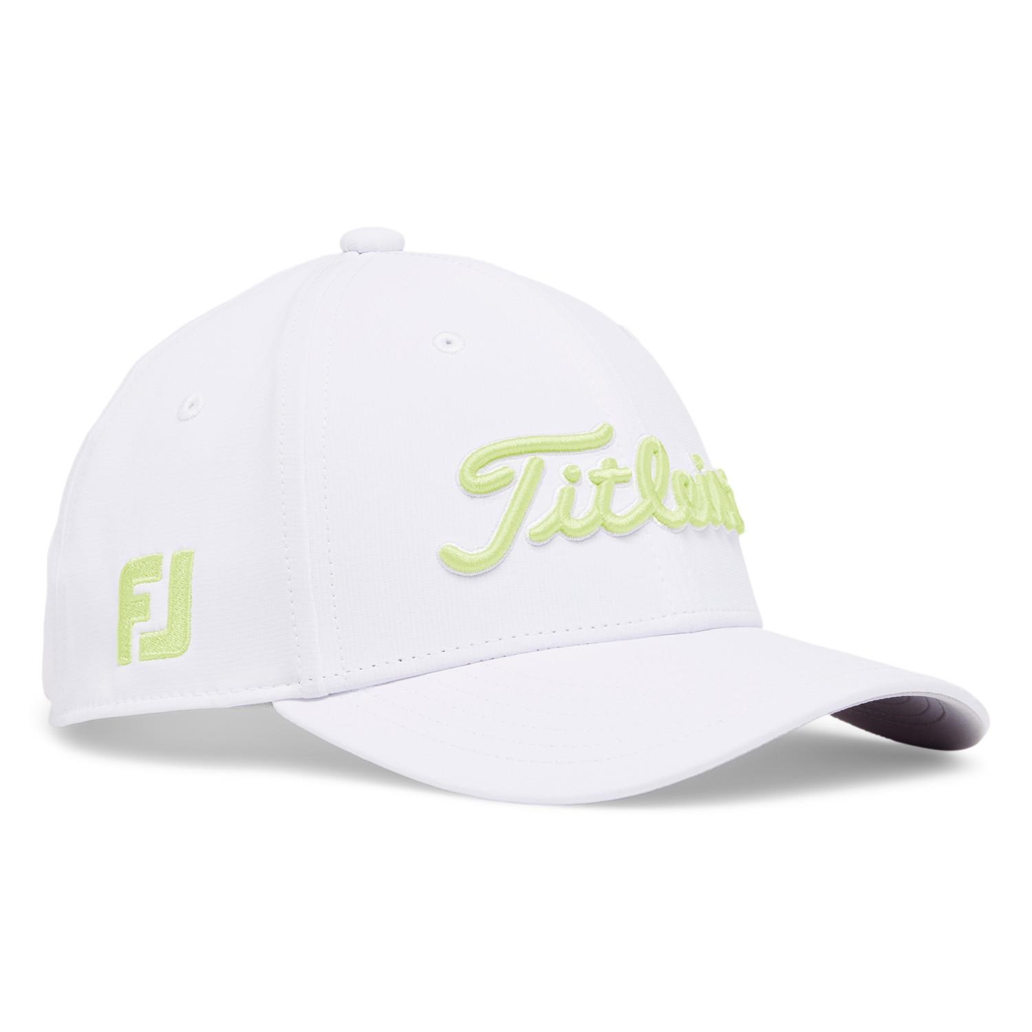Titleist Junior Tour Performance Golf Cap, weiss