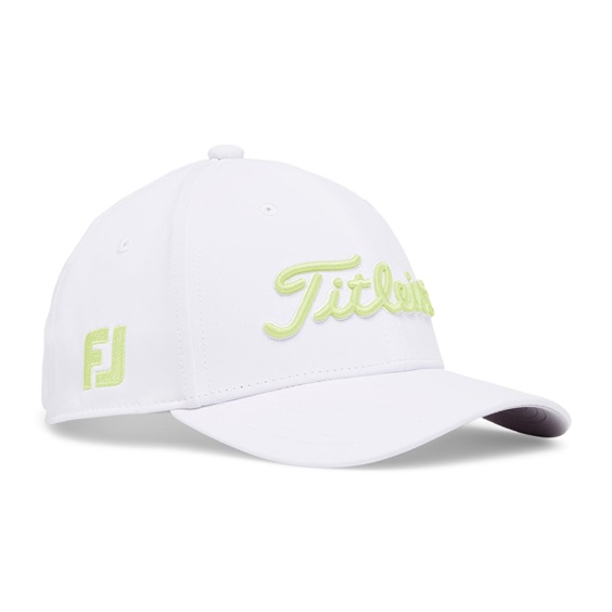 Titleist Junior Tour Performance Golf Cap, weiss