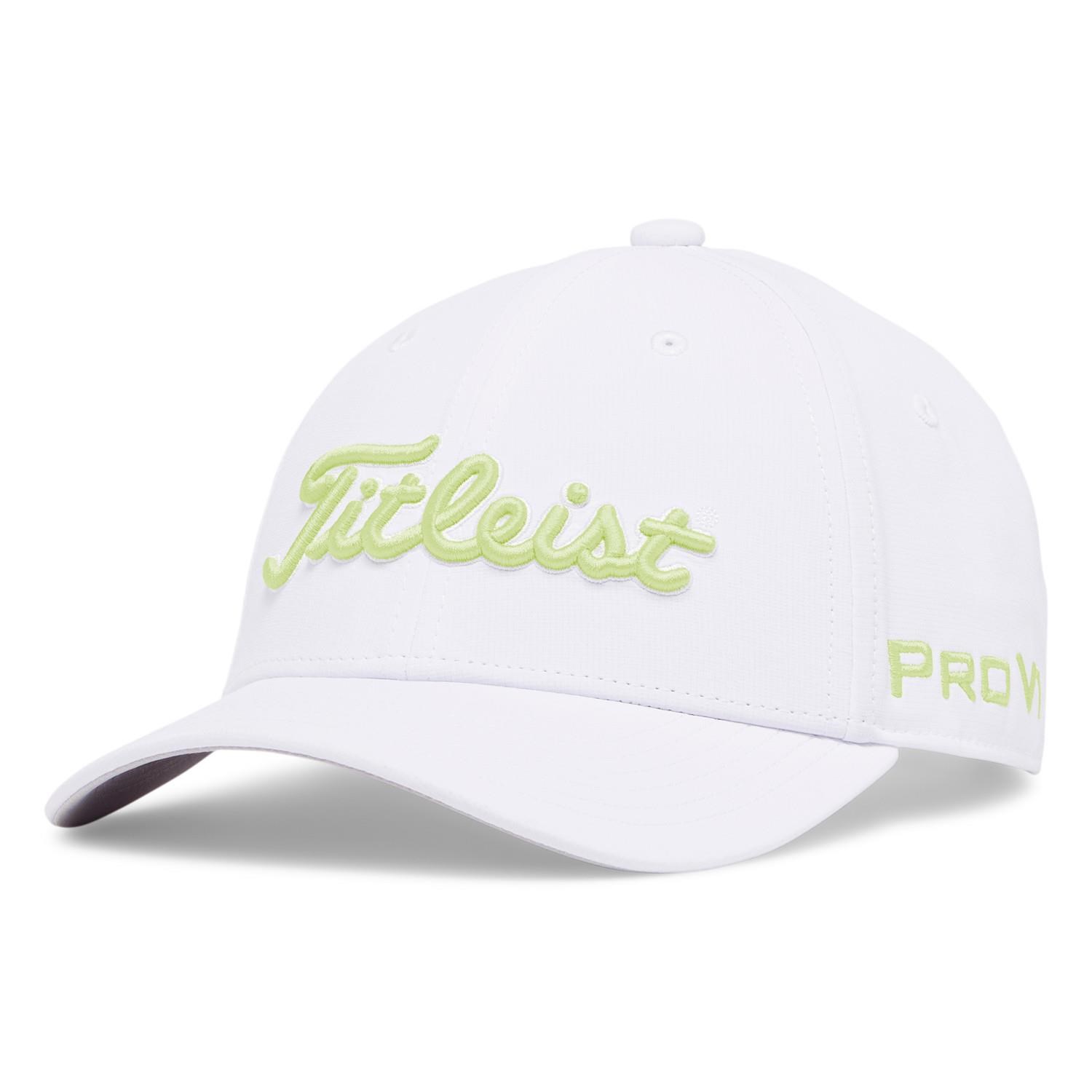 Titleist Junior Tour Performance Golf Cap, weiss