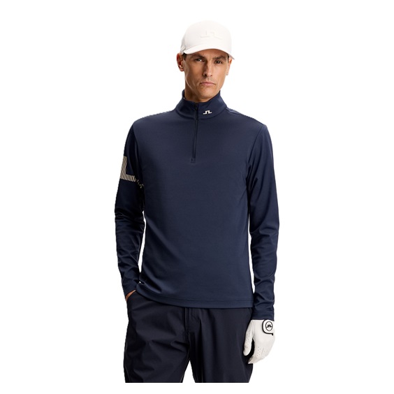 J.Lindeberg Heath Strike Mid Layer Herren Sweatshirt, JL Navy