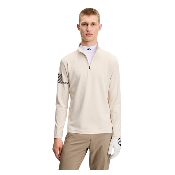 J.Lindeberg Heath Strike Mid Layer Herren Sweatshirt, moonbeam