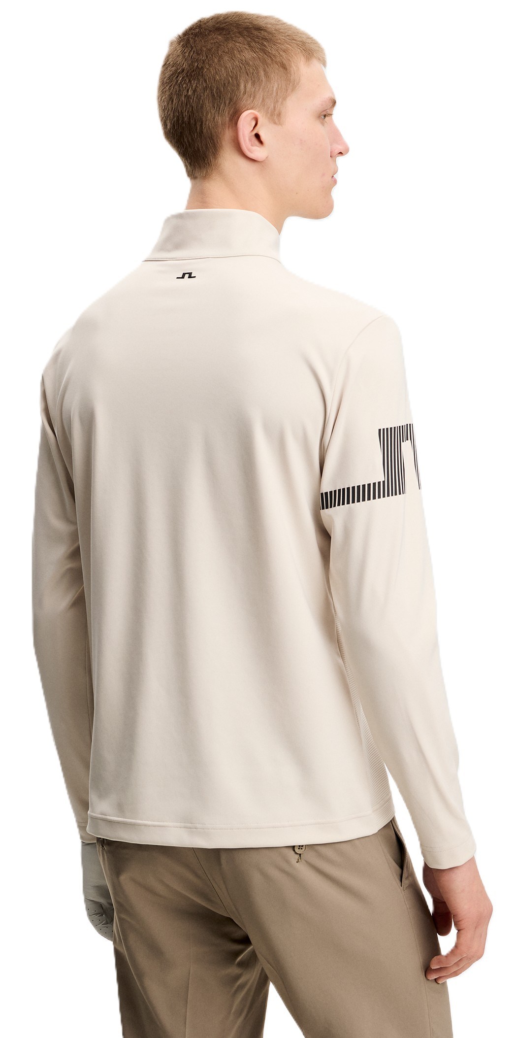 J.Lindeberg Heath Strike Mid Layer Herren Sweatshirt, moonbeam