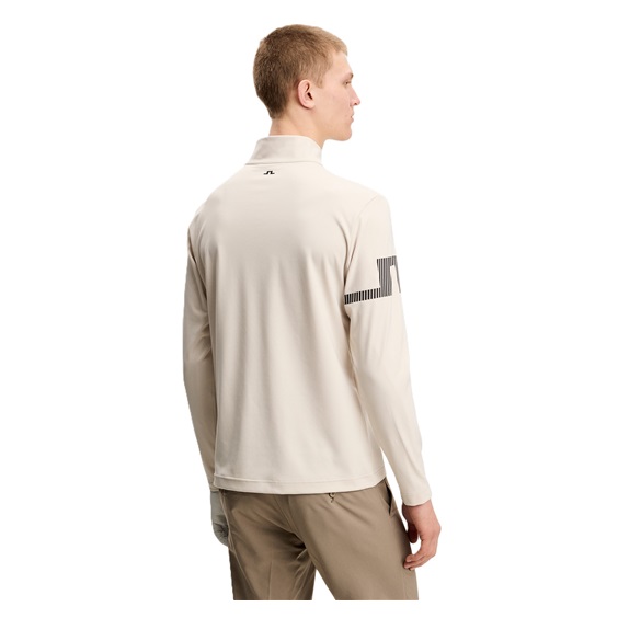 J.Lindeberg Heath Strike Mid Layer Herren Sweatshirt, moonbeam