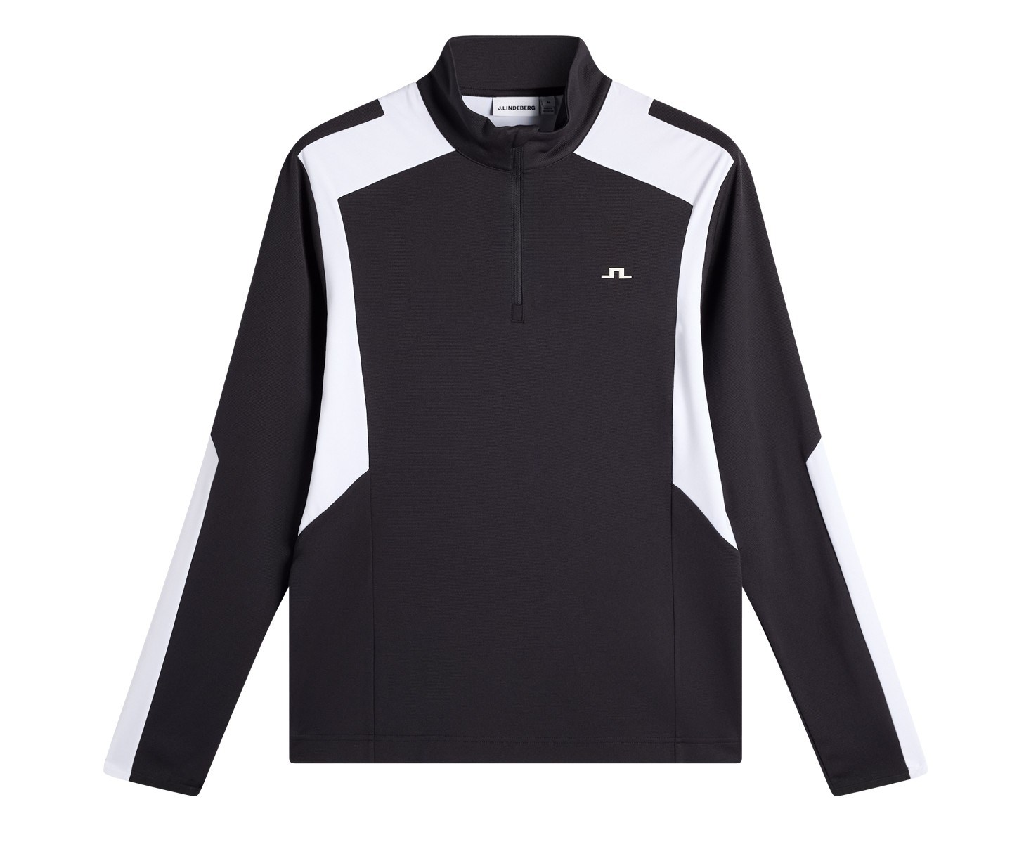 J.Lindeberg Lukas Quarter Zip Mid Layer Herren Sweatshirt, schwarz