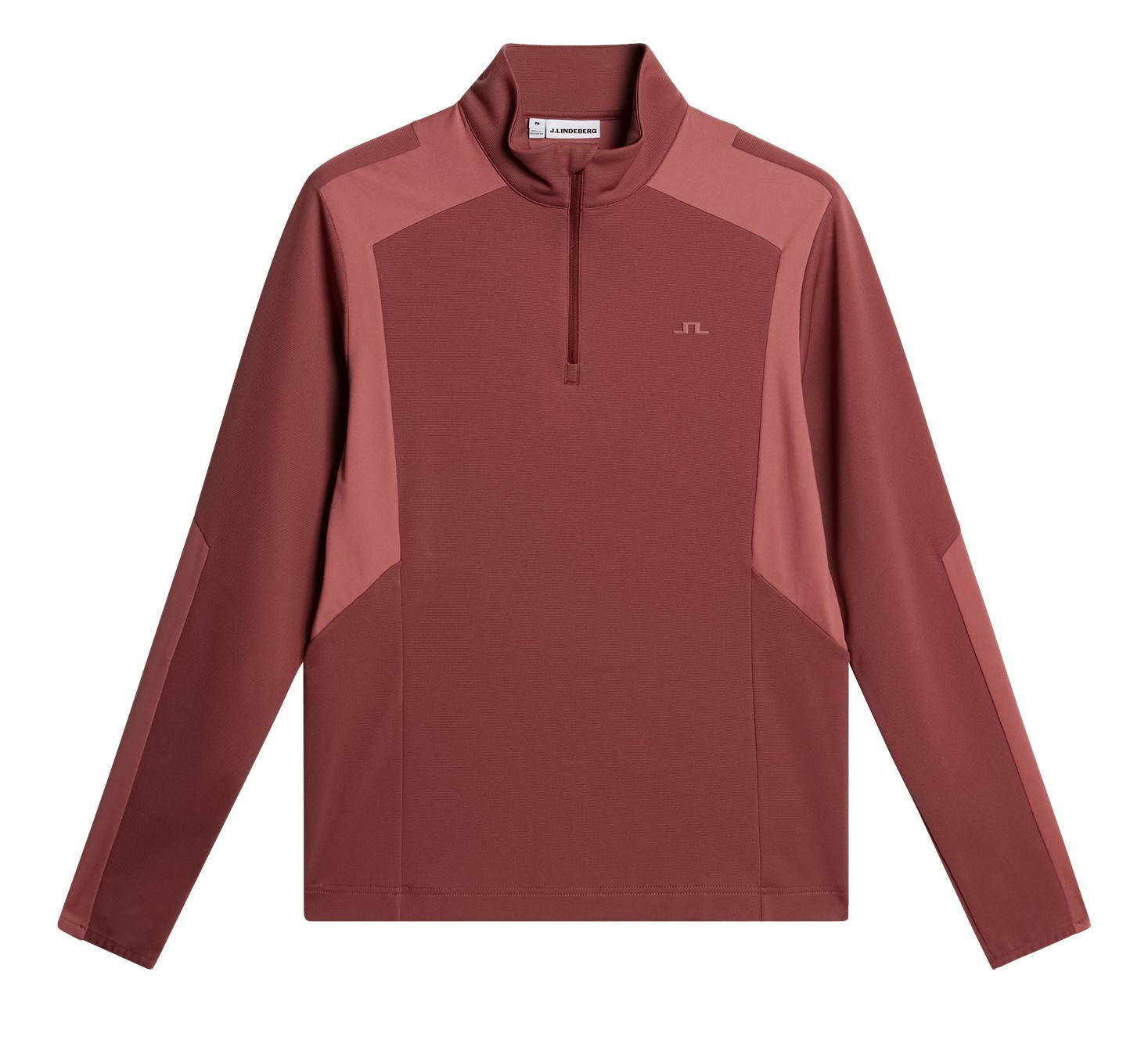 J.Lindeberg Lukas Quarter Zip Mid Layer Herren Sweatshirt, apple butter