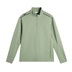 J.Lindeberg Leon Quarter Zip Mid Layer Herren Sweatshirt, hedge green