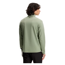 J.Lindeberg Leon Quarter Zip Mid Layer Herren Sweatshirt, hedge green