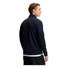 J.Lindeberg Clide Quarter Zip Mid Layer Herren Sweatshirt, JL Navy