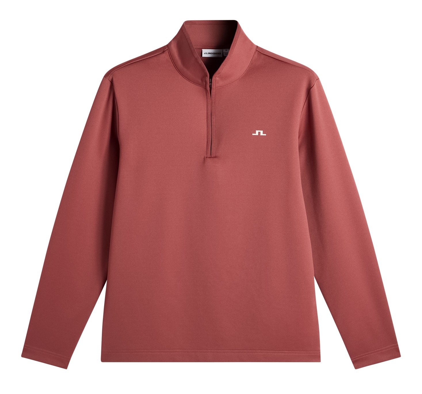 J.Lindeberg Clide Quarter Zip Mid Layer Herren Sweatshirt, apple butter