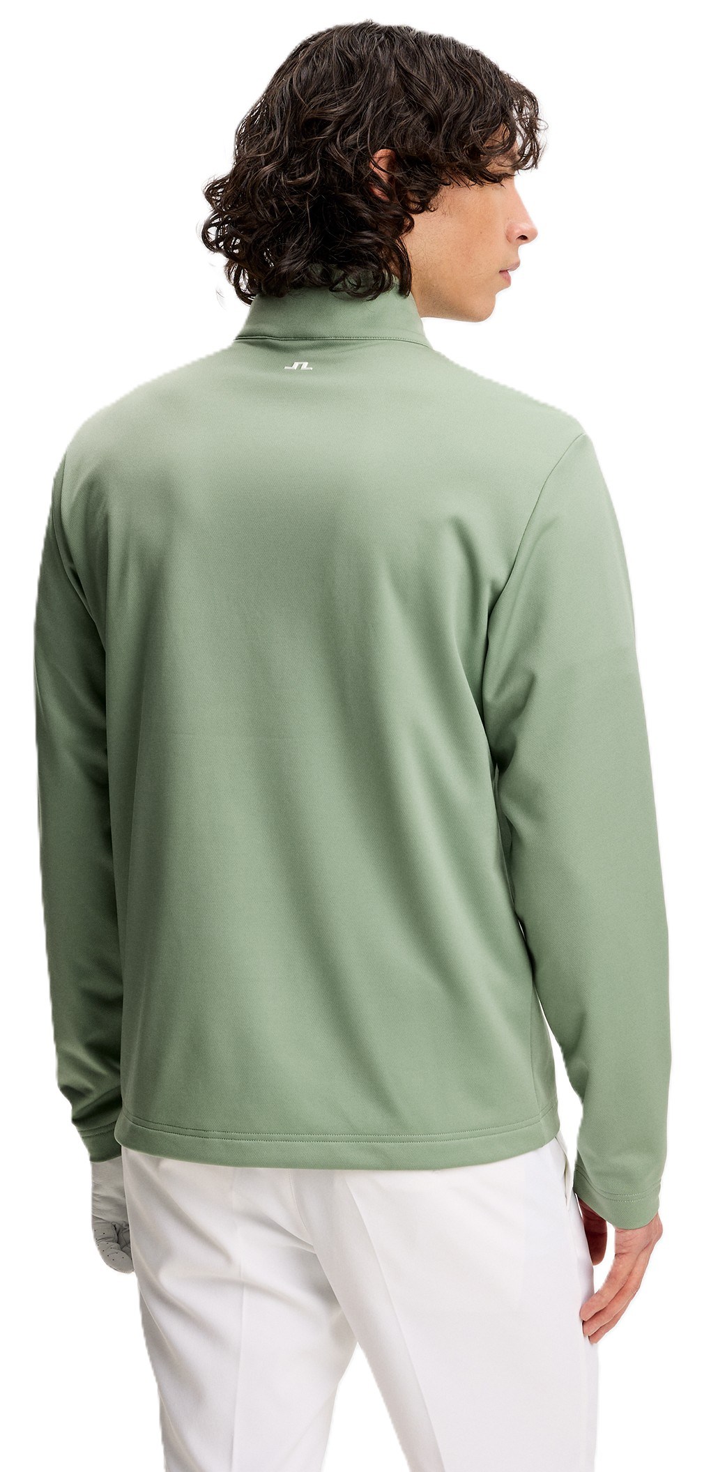 J.Lindeberg Clide Quarter Zip Mid Layer Herren Sweatshirt, hedge green