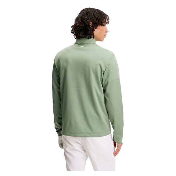 J.Lindeberg Clide Quarter Zip Mid Layer Herren Sweatshirt, hedge green