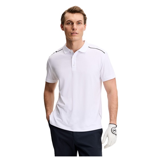 J.Lindeberg Lionel Herren Poloshirt, weiss