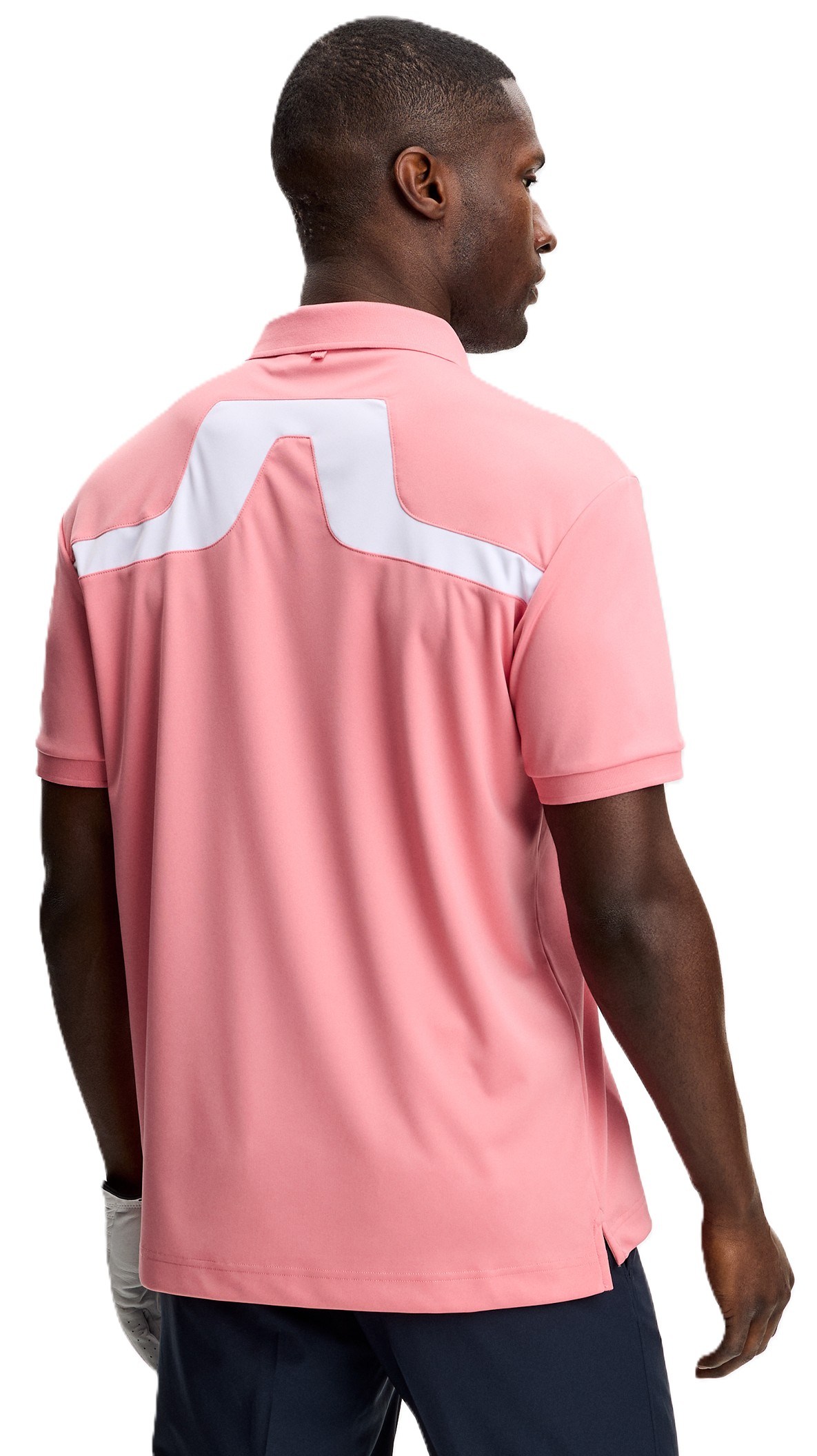 J.Lindeberg KV Herren Poloshirt, flamingo plume
