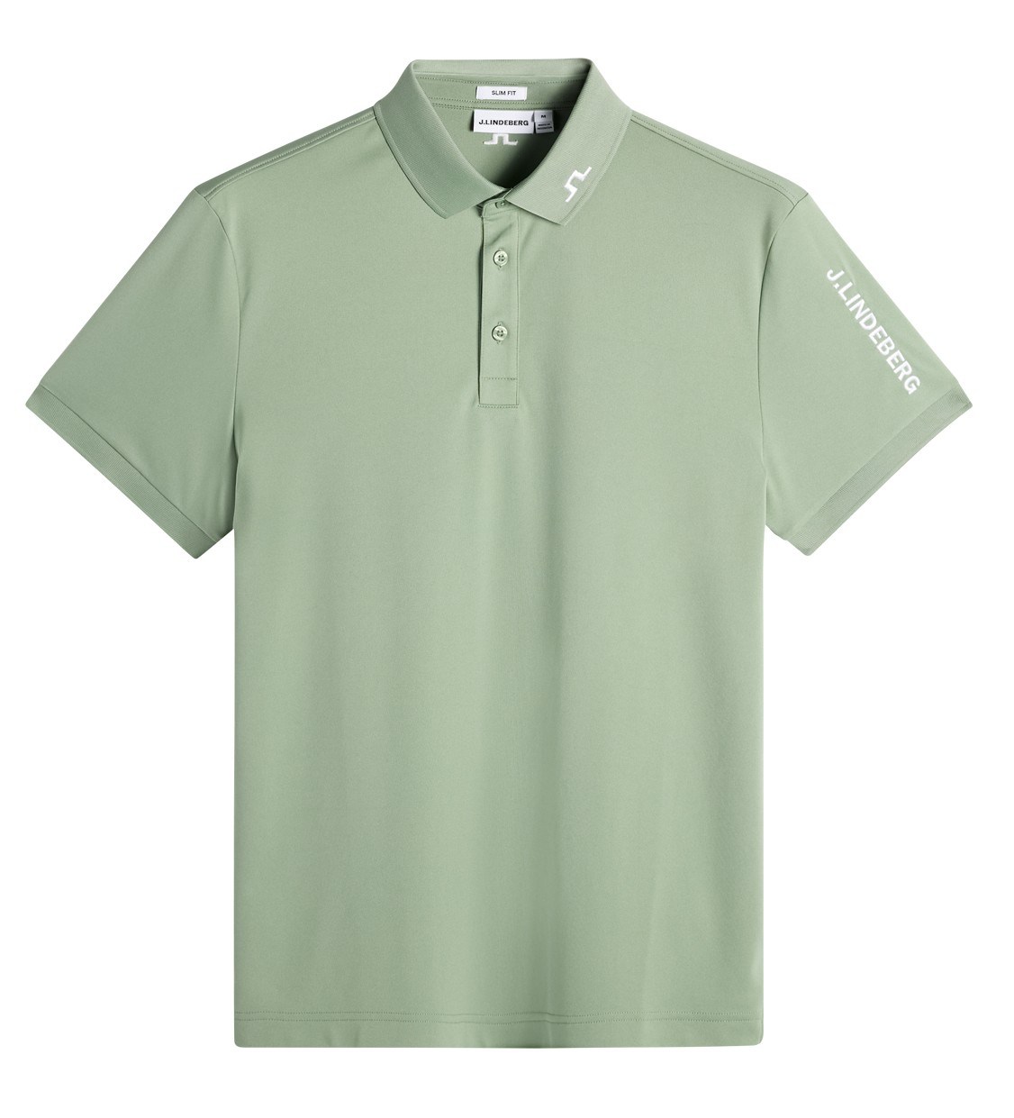 J.Lindeberg Tour Tech Slim Fit Herren Poloshirt, hedge green