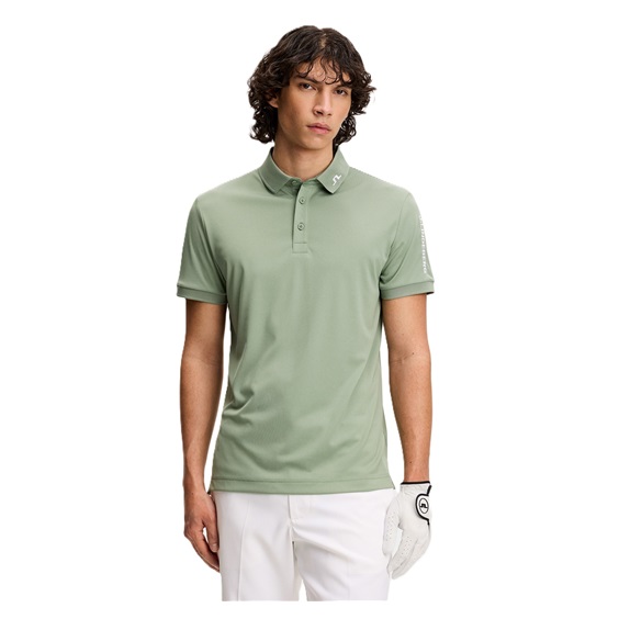 J.Lindeberg Tour Tech Slim Fit Herren Poloshirt, hedge green