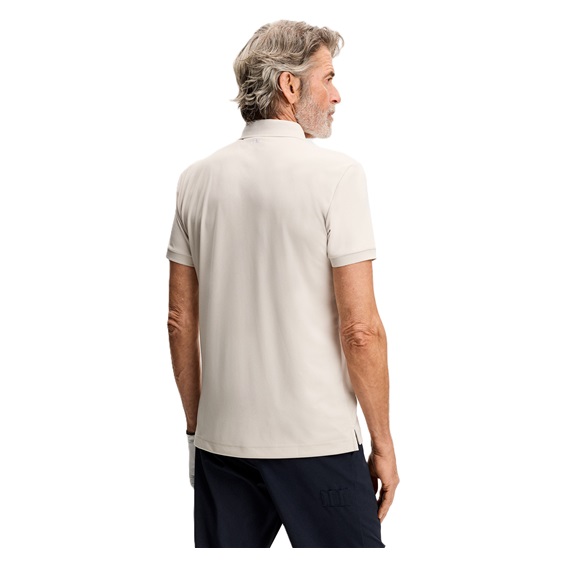 J.Lindeberg Tour Tech Slim Fit Herren Poloshirt, moonbeam