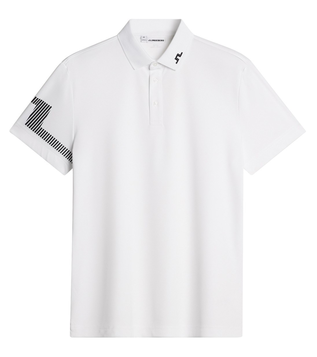J.Lindeberg Heath Herren Poloshirt, weiss
