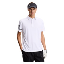 J.Lindeberg Heath Herren Poloshirt, weiss