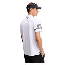 J.Lindeberg Heath Herren Poloshirt, weiss