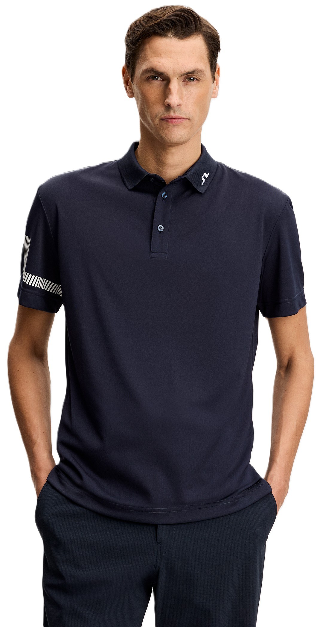 J.Lindeberg Heath Herren Poloshirt, JL Navy