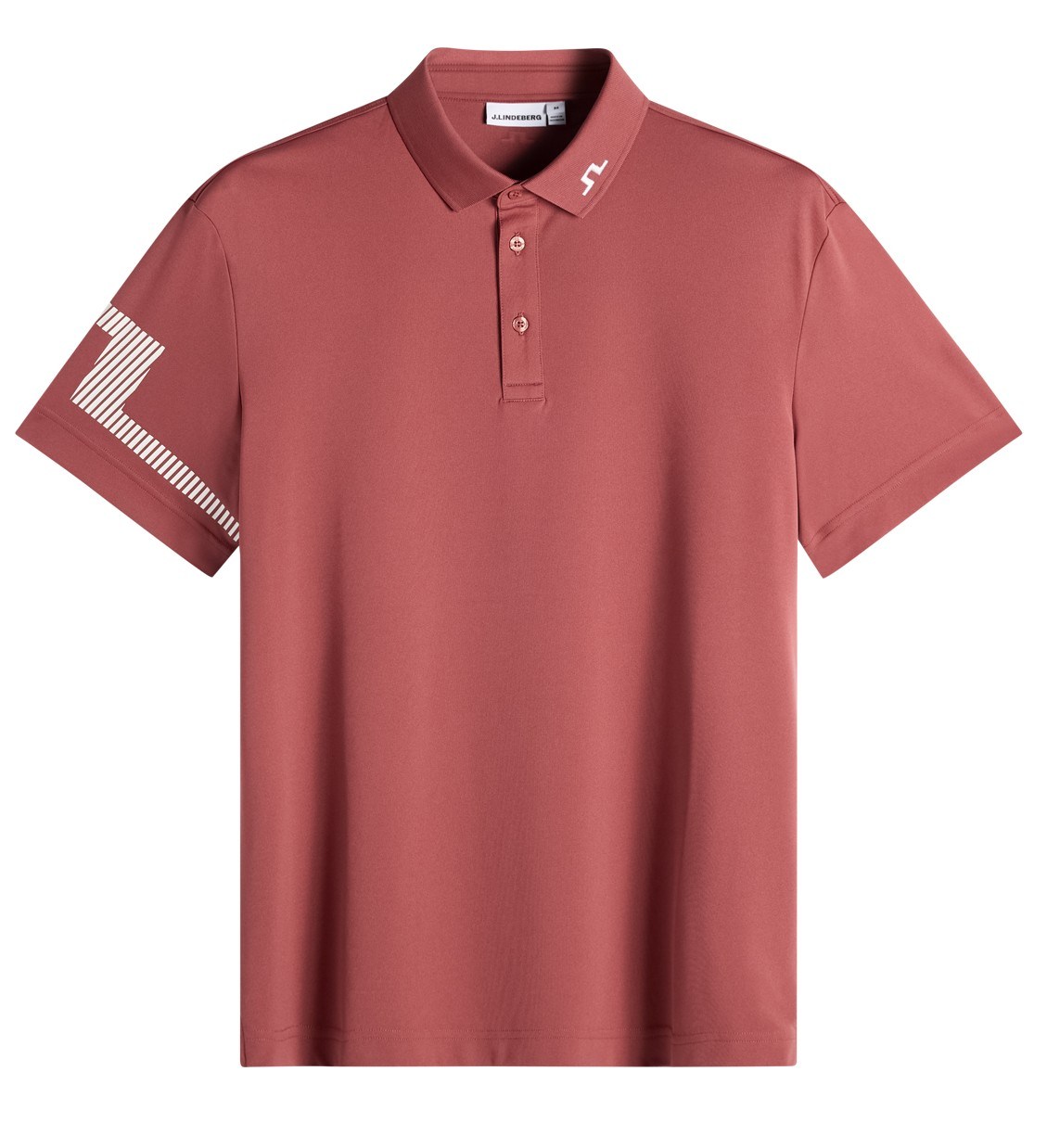 J.Lindeberg Heath Herren Poloshirt, apple butter
