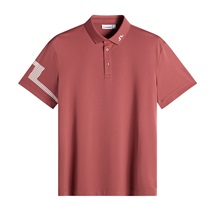 J.Lindeberg Heath Herren Poloshirt, apple butter